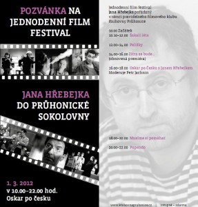 Filmový festival Jana Hřebejka