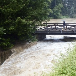 Povodně v Průhonicích